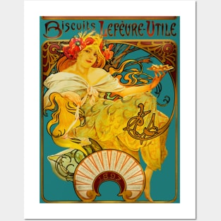 Vintage Art Nouveau 1897 Posters and Art